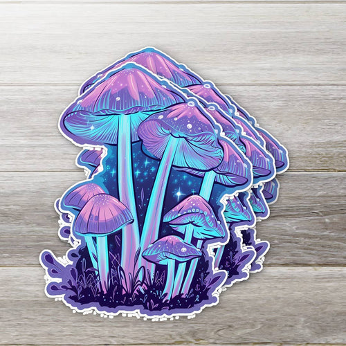 Trippy Purple Mushrooms: 2