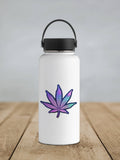 Weed Leaf Sticker- Colorful: 3
