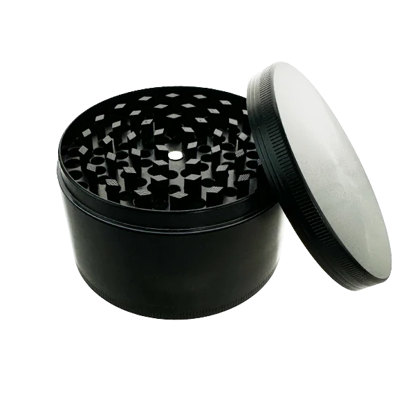 EXTRA FINE TOOTH HERB GRINDER 75MM – 4 PIECE METAL GRINDER