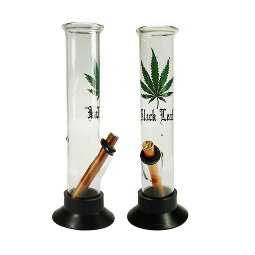 Large Black Leaf Tube 30cm