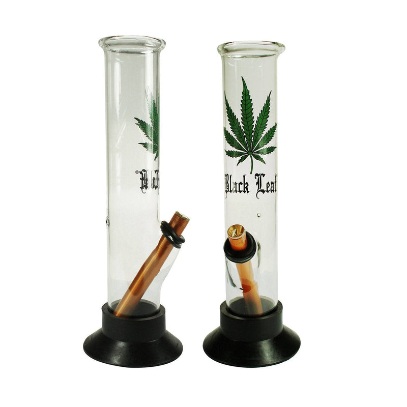 Large Black Leaf Tube 30cm
