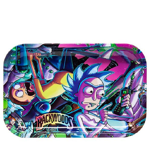 Rick and Morty Medium Rolling Tray Blackwoods