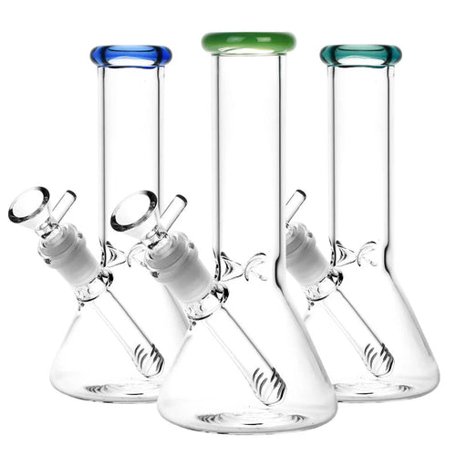 Colorful 20cm Mini Beaker Bong – 5mm Thick DU-12942