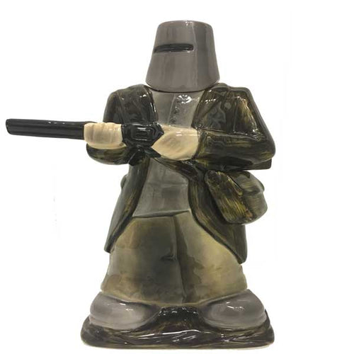 Iconic Ned Kelly Bong 33cm With metal stem and a cone piece