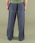 Hemp Yoga Pants - Midnight: SM