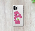 Caring Weed Bear Sticker- Pink Bong: 2