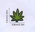 Iron On Weed Leaf Patches