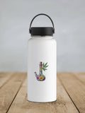 Blooming Bong Floral Sticker: 2