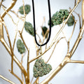 KannaBling - Pendant Necklace Heart Shape in Suede Rope(Ladies)