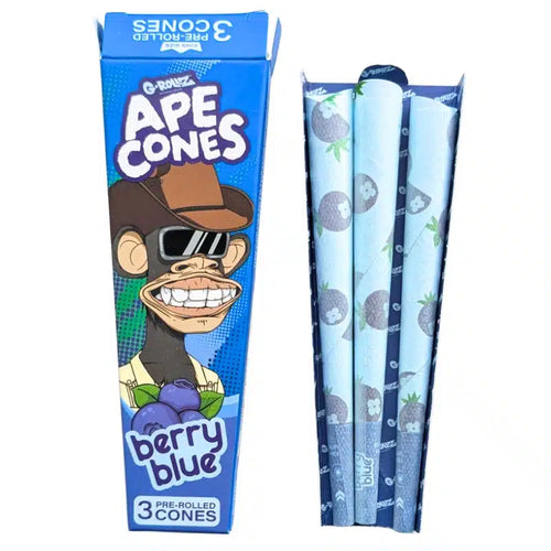 G-ROLLZ Ape Cones - Berry Blue 3 Pop Cones - Get Hempified Store