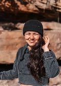 Hemp Beanie: Black