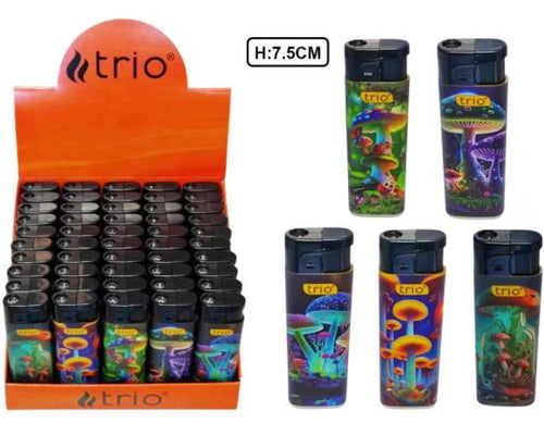 Disposable Lighter Windproof Mushroom Designs