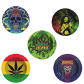 ROUND METAL ASHTRAY – MIXED DESIGNS