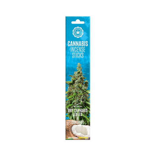 Cannabis Incense Sticks – Coconut and Dry Cannabis Leaves Scented