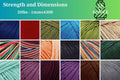 Hemptopia Hemp Twine spool, 225ft, 100% Natural: Natural