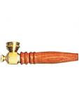 Spike, wood mouthpiece