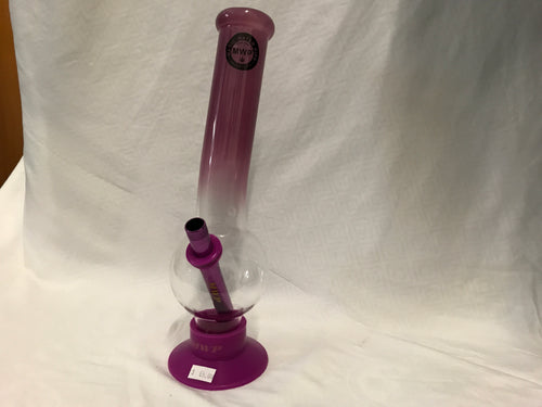 MWP Large Bent Bubble 30cm Pink/clear MWP30E5