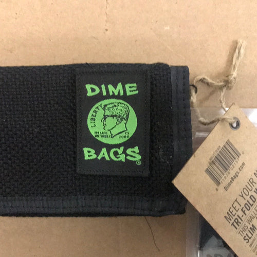 Dime wallet.  Black