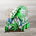 The Wizard of Green- Gnome Sticker: 2