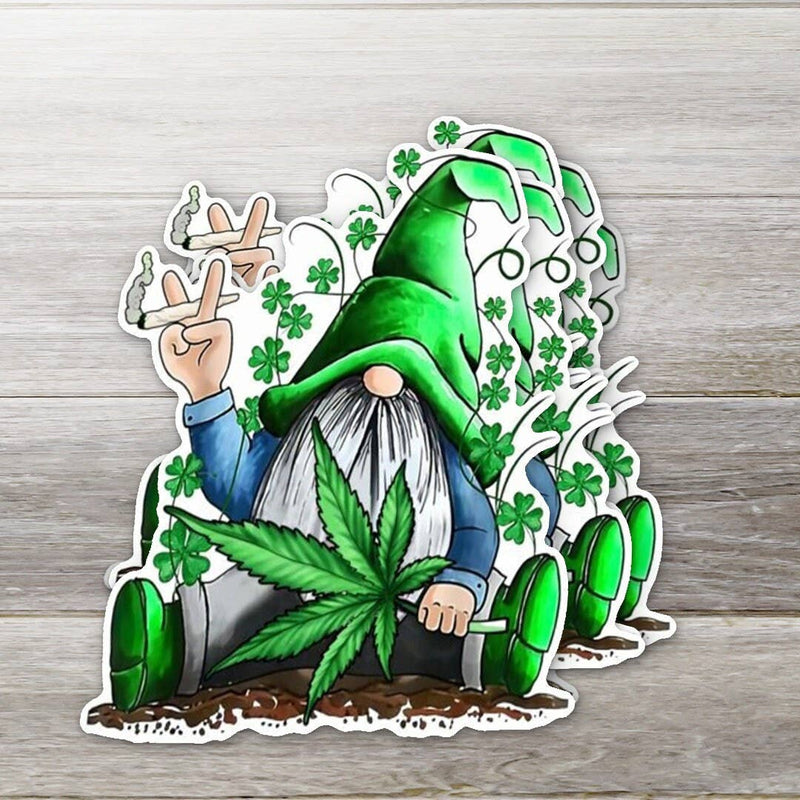 The Wizard of Green- Gnome Sticker: 2