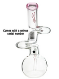 THE ULTIMATE ZIGZAG BALL BONG BY BILLY MATE – 35CM, 7MM THICK GLASS