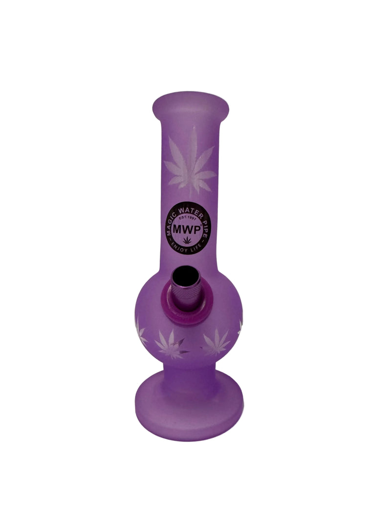 Small Bent Bubbler Purple Leaf