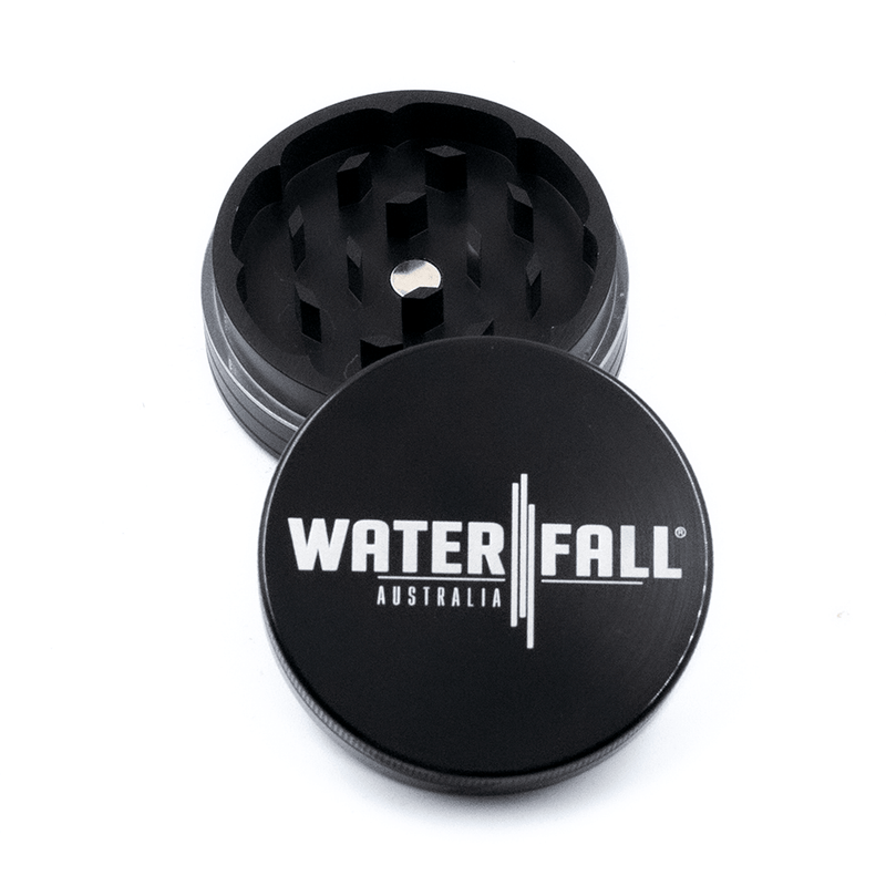 Two-Part Aluminium Grinder - Black (50mm)