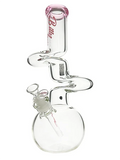 THE ULTIMATE ZIGZAG BALL BONG BY BILLY MATE – 35CM, 7MM THICK GLASS
