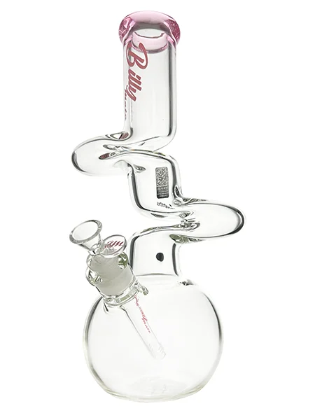 THE ULTIMATE ZIGZAG BALL BONG BY BILLY MATE – 35CM, 7MM THICK GLASS