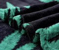 Hemp Leaf Print Blanket 80”x90”