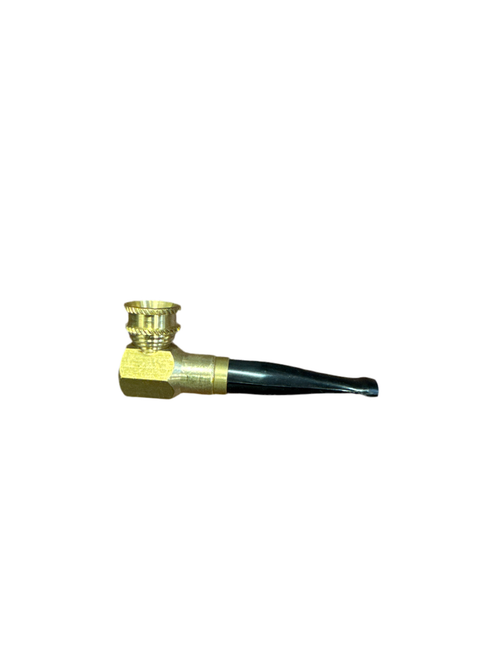 Brass Black handle Pipe