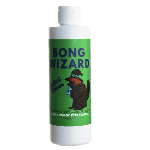BONG WIZARD EXTRA STRENGTH BONG AND DAB RIG CLEANER WITH CRYSTALS, 250ML