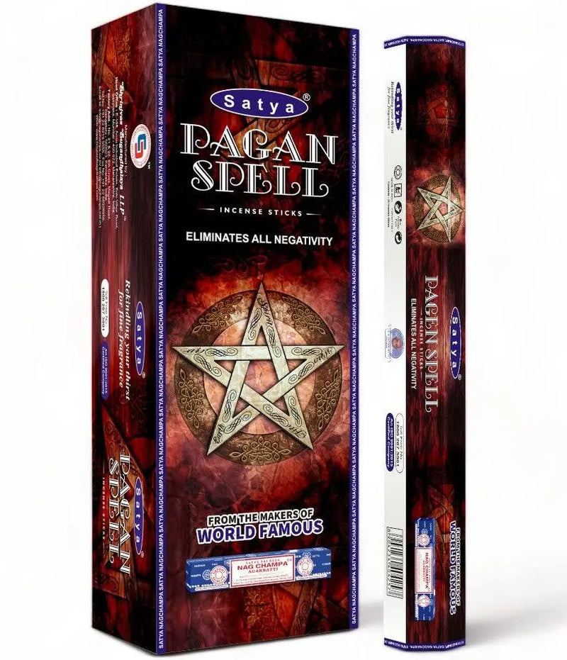 Crystal Wonderland Satya Pagan Spell Incense Sticks 20 Pack