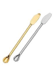 SNUFF SPOON GOLD