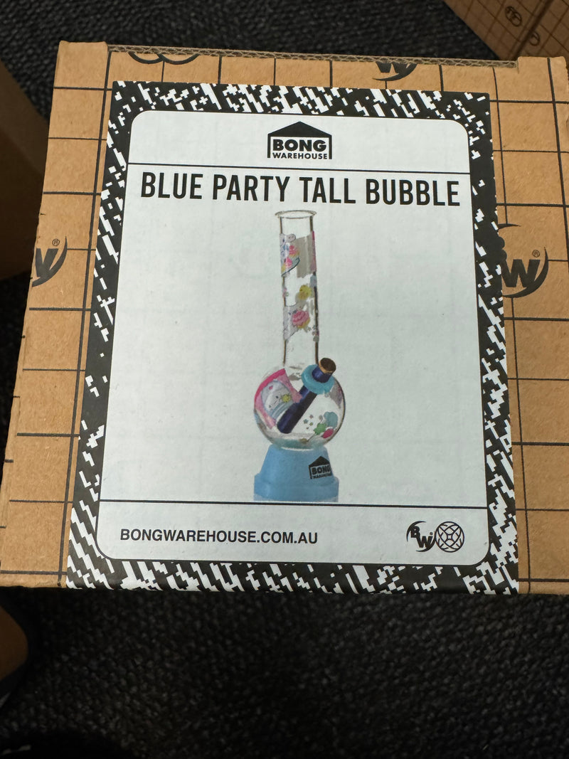 Blue Party Tall Bubble