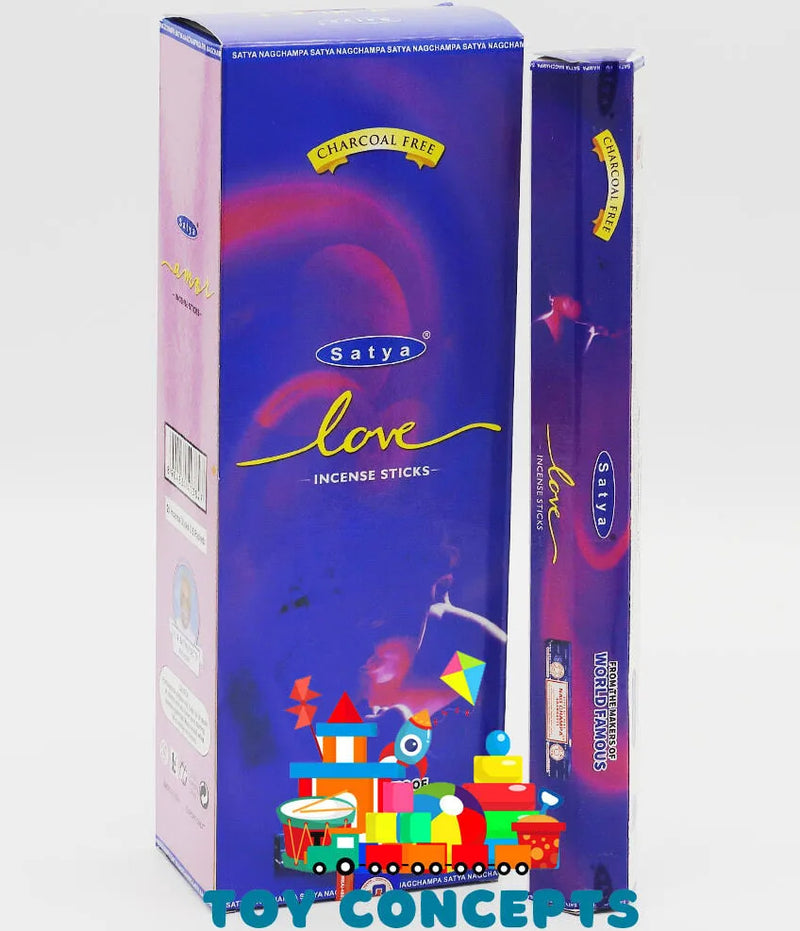 Satya Hexa Love Incense 20 Pack