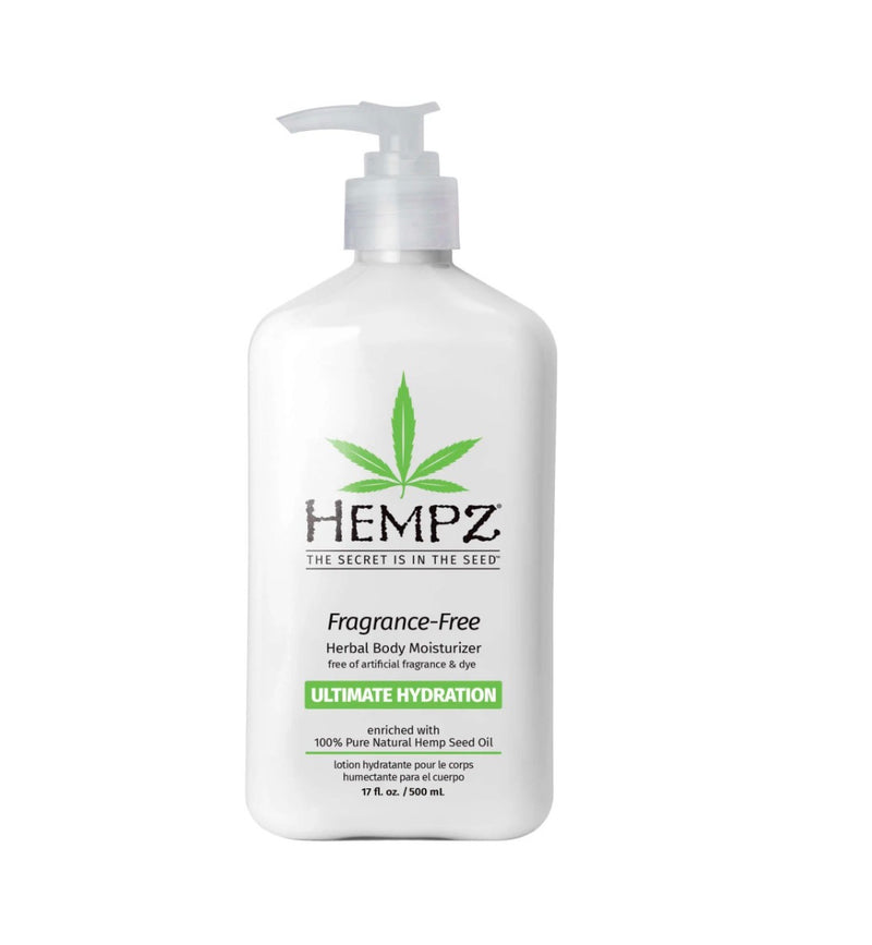 Hempz® Fragrance Free Body Moisturizer 500ml - Get Hempified Store