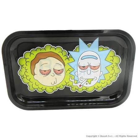 Rick And Morty Medium Black Tray