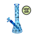 Dark Marc Jacobs Daisy Blue Glass Beaker Bong – 25cm