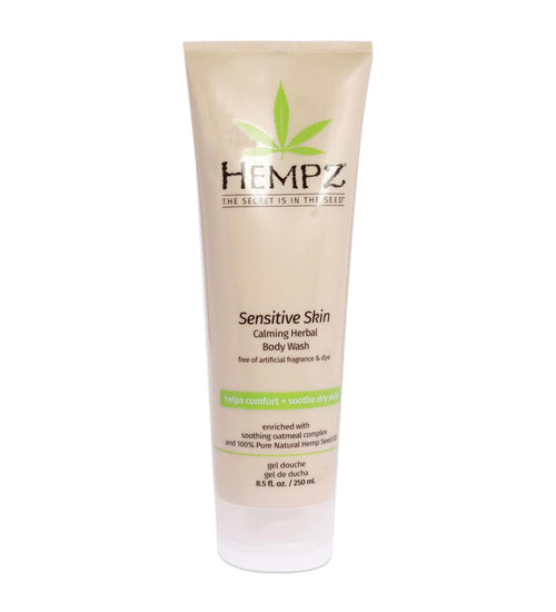 Hempz Sensitive Skin Herbal Body Wash White Pearl 250ml - Get Hempified Store