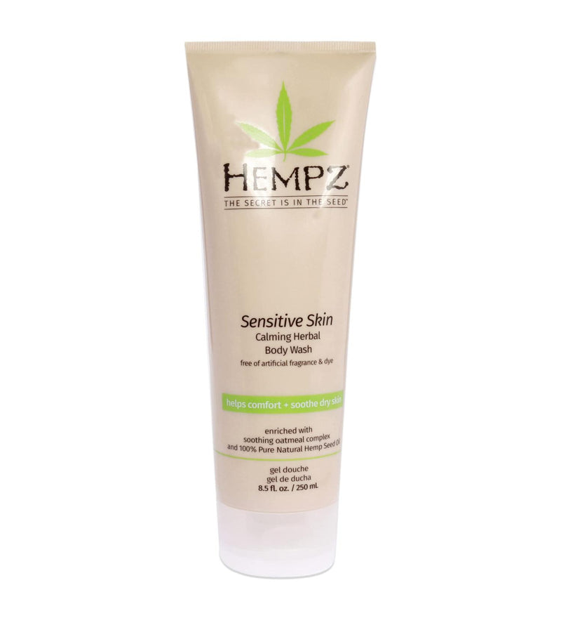 Hempz Sensitive Skin Herbal Body Wash White Pearl 250ml - Get Hempified Store