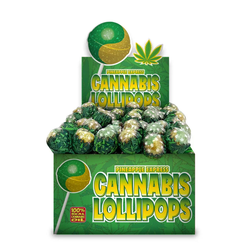 THE HEMPY LAB – CANNABIS LOLLIPOPS – PINEAPPLE EXPRESS