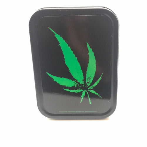 Stash tin large.    Leaf XA624