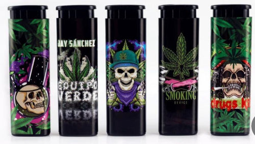 BOOM Jet Lighter Skull Leaf