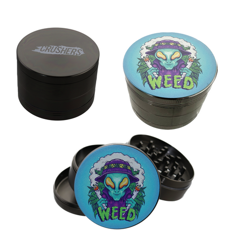 CRUSHERS “Alien Joints Voyager” 63mm 4-Piece Grinder