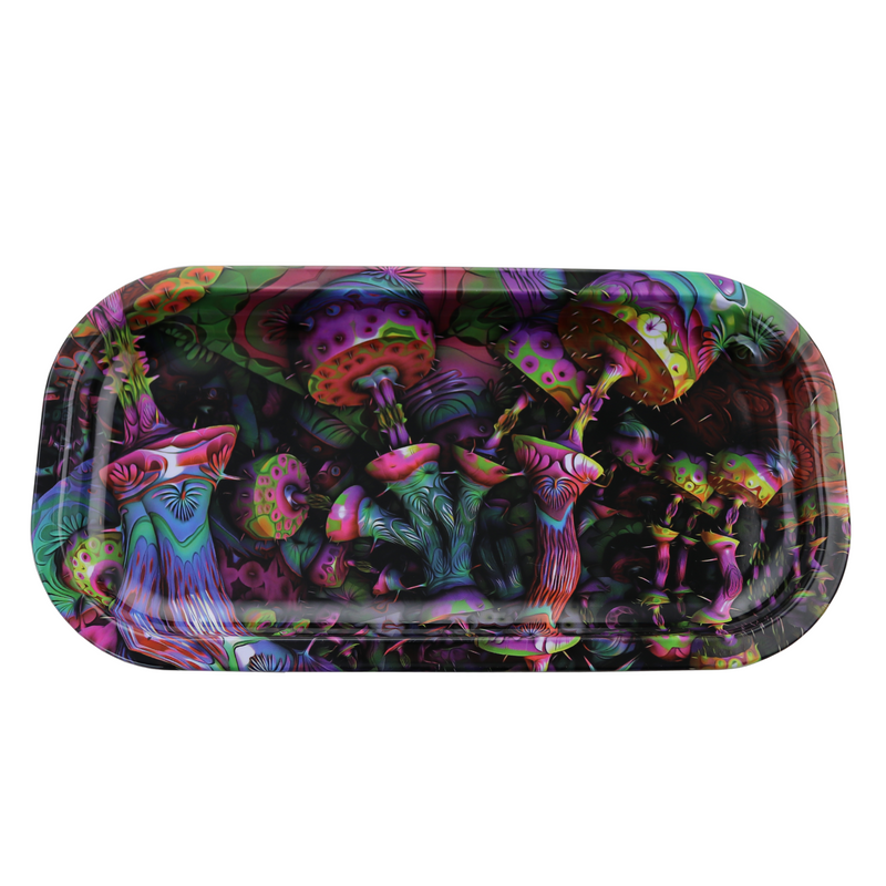 Tray with 3D magnet lid       Magical Moments with our Vibrant Mushroom Metal Tray!** 🍄