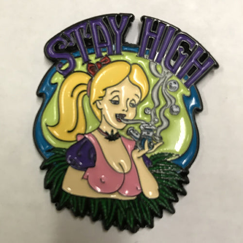 Stay High Hat Pin