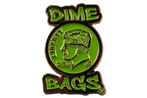 DIME BAGS LOGO HAT PIN