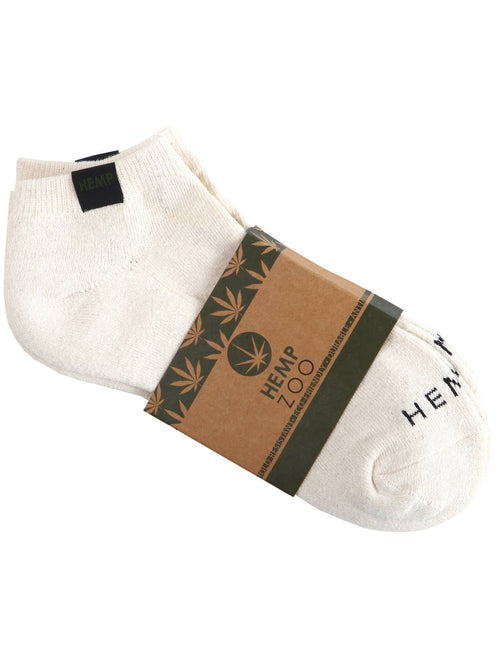 Hemp Ankle Socks - Natural