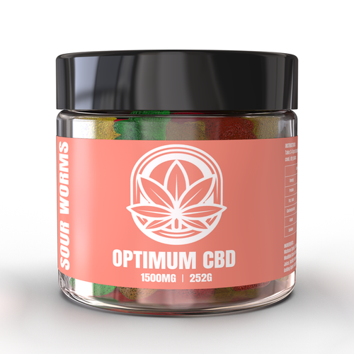 OPTIMUM CBD
CBD Coated sour worms 1500mg drug test friendly - Get Hempified Store